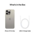 iPhone 15 Pro Max 1TB - Natural Titanium - iBite Nitra G8