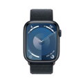 Apple Watch Series 9 GPS 45mm Midnight Aluminium Case with Midnight Sport Loop - iBite Nitra G1