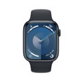 Apple Watch Series 9 GPS 45mm Midnight Aluminium Case with Midnight Sport Band - M/L - iBite Nitra G1