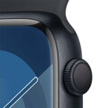 Apple Watch Series 9 GPS 45mm Midnight Aluminium Case with Midnight Sport Band - M/L - iBite Nitra G2