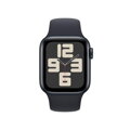 Apple Watch SE GPS 40mm Midnight Aluminium Case with Midnight Sport Band - S/M - iBite Nitra G1