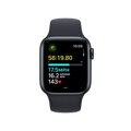 Apple Watch SE GPS 40mm Midnight Aluminium Case with Midnight Sport Band - S/M - iBite Nitra G4