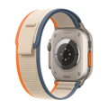 Apple Watch Ultra 2 GPS + Cellular 49mm Titanium Case with Orange/Beige Trail Loop - S/M - iBite Nitra G2