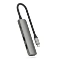 Satechi USB-C 4-in-1 Slim Multiport Adapter - Space Gray