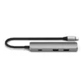 Satechi USB-C 4-in-1 Slim Multiport Adapter - Space Gray