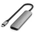 Satechi USB-C 4-in-1 Slim Multiport Adapter - Space Gray