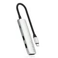 Satechi USB-C 4-in-1 Slim Multiport Adapter - Silver