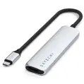 Satechi USB-C 4-in-1 Slim Multiport Adapter - Silver