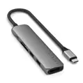 Satechi USB-C 6-in-1 Slim Multiport Adapter - Space Gray