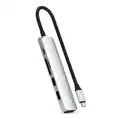 Satechi USB-C 6-in-1 Slim Multiport Adapter - Silver