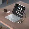 Satechi USB-C 6-in-1 Slim Multiport Adapter - Silver