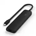 Satechi USB-C 7-in-1 Slim Multiport Adapter with Ethernet - Black