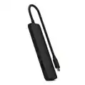 Satechi USB-C 7-in-1 Slim Multiport Adapter with Ethernet - Black
