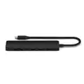 Satechi USB-C 7-in-1 Slim Multiport Adapter with Ethernet - Black