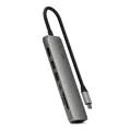 Satechi USB-C 7-in-1 Slim Multiport Adapter with Ethernet - Space Gray