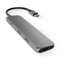 Satechi USB-C Slim Multiport adaptér - Space Gray