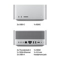 Mac Studio (2022) Apple M1 Max 10-Core CPU 24-Core GPU 32GB RAM 512GB SSD - Silver - iBite Nitra G6