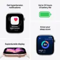 Apple Watch Series 11 GPS + Cellular 42mm Gold Titanium Case with Light Blush Sport Band - S/M