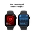 Apple Watch Series 11 GPS 46mm Jet Black Aluminium Case with Black Sport Band - M/L