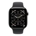 Apple Watch Series 11 GPS + Cellular 46mm Slate Titanium Case with Black Sport Band - M/L