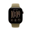 Apple Watch Series 12 GPS + Cellular 42mm Dark Bronze Aluminium Case with Olive Sport Band - S/M