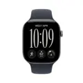 Apple Watch Series 12 GPS 42mm Space Grey Aluminium Case with Navy Blue Sport Band - M/L