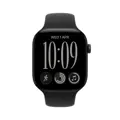Apple Watch Series 12 GPS 46mm Black Aluminium Case with Black Sport Band - S/M