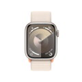 Apple Watch Series 9 GPS + Cellular 41mm Starlight Aluminium Case with Starlight Sport Loop - iBite Nitra G1