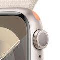 Apple Watch Series 9 GPS + Cellular 41mm Starlight Aluminium Case with Starlight Sport Loop - iBite Nitra G2
