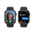 Apple Watch Series 9 GPS + Cellular 45mm Midnight Aluminium Case with Midnight Sport Band - M/L - iBite Nitra G5