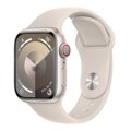 Apple Watch Series 9 GPS + Cellular 45mm Starlight Aluminium Case with Starlight Sport Band - M/L