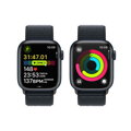 Apple Watch Series 9 GPS 41mm Midnight Aluminium Case with Midnight Sport Loop - iBite Nitra G7