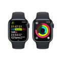 Apple Watch Series 9 GPS 41mm Midnight Aluminium Case with Midnight Sport Band - S/M - iBite Nitra G7