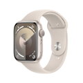 Apple Watch Series 9 GPS 45mm Starlight Aluminium Case with Starlight Sport Band - M/L