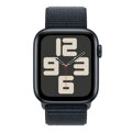 Apple Watch SE GPS + Cellular 44mm Midnight Aluminium Case with Midnight Sport Loop - iBite Nitra G1