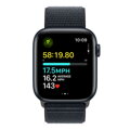 Apple Watch SE GPS + Cellular 44mm Midnight Aluminium Case with Midnight Sport Loop - iBite Nitra G5