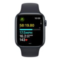 Apple Watch SE GPS + Cellular 44mm Midnight Aluminium Case with Midnight Sport Band - M/L - iBite Nitra G5