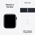 Apple Watch SE GPS 40mm Midnight Aluminium Case with Midnight Sport Loop - iBite Nitra G7