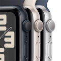 Apple Watch SE GPS 40mm Starlight Aluminium Case with Starlight Sport Loop - iBite Nitra G2