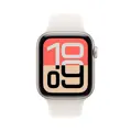 Apple Watch SE 3 GPS + Cellular 40mm Starlight Aluminium Case with Starlight Sport Band - M/L
