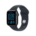 Apple Watch SE 3 GPS 40mm Midnight Aluminium Case with Navy Blue Sport Band - S/M