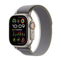 Apple Watch Ultra 2 GPS + Cellular 49mm Titanium Case with Green/Grey Trail Loop - M/L