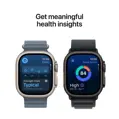 Apple Watch Ultra 3 GPS + Cellular 49mm Black Titanium Case with Black Alpine Loop - Medium