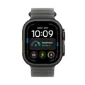 Apple Watch Ultra 4 GPS + Cellular 49mm Black Titanium Case with Translucent Black Ocean Band