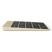 Satechi numerická klávesnica Slim Wireless - Gold Aluminium - iBite Nitra G5