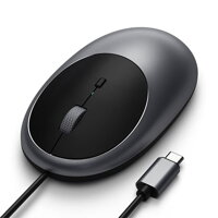 Satechi myš C1 USB-C Wired Mouse - Space Gray - iBite Nitra G1