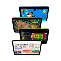 iPad 10,9" (2022) WiFi 64GB - Yellow - iBite Nitra G2