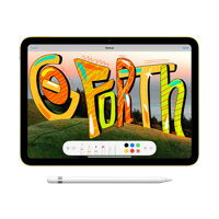 iPad 10,9" (2022) WiFi 256GB - Yellow - iBite Nitra G3
