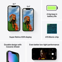 iPhone 13 mini 256GB - Green - iBite Nitra G6