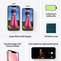 iPhone 13 mini 512GB - Pink - iBite Nitra G6